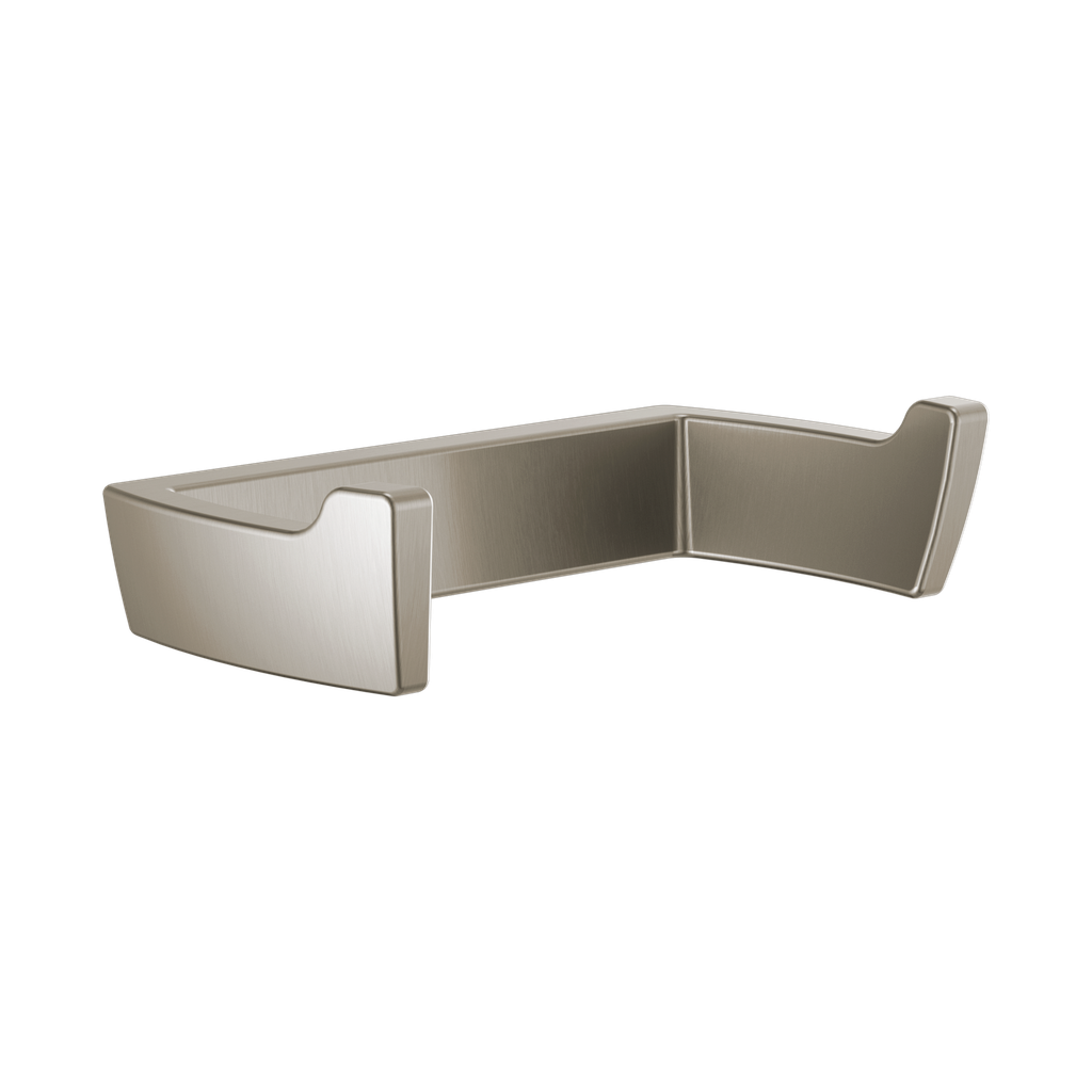 Brizo 693588-NK Vettis Double Robe Hook Brilliance Luxe Nickel