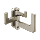 Brizo 693597-NK Levoir Hinged Robe Hook Brilliance Luxe Nickel