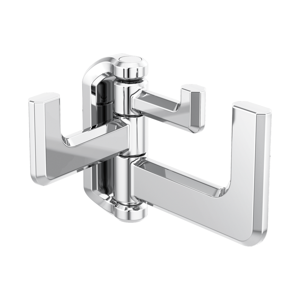 Brizo 693597-PC Levoir Hinged Robe Hook Polished Chrome