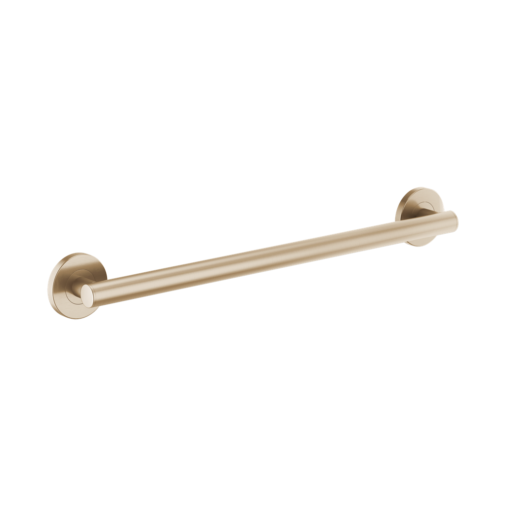 Brizo 69375-GL 24" Linear Round Grab Bar Brilliance Luxe Gold