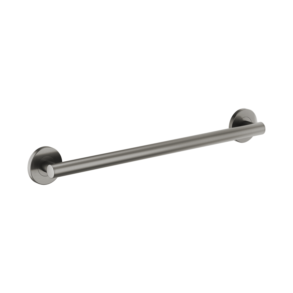 Brizo 69375-SL 24" Linear Round Grab Bar Brilliance Luxe Steel