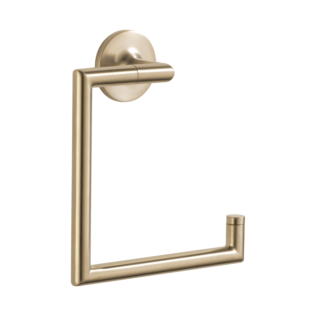 Brizo 694675-GL Odin Towel Ring Brilliance Luxe Gold