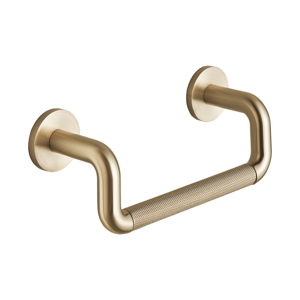 Brizo 694735-GL Litze 8" Mini Towel Bar Brilliance Luxe Gold
