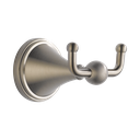 Brizo 69535-BN Traditional Double Robe Hook Brilliance Brushed Nickel