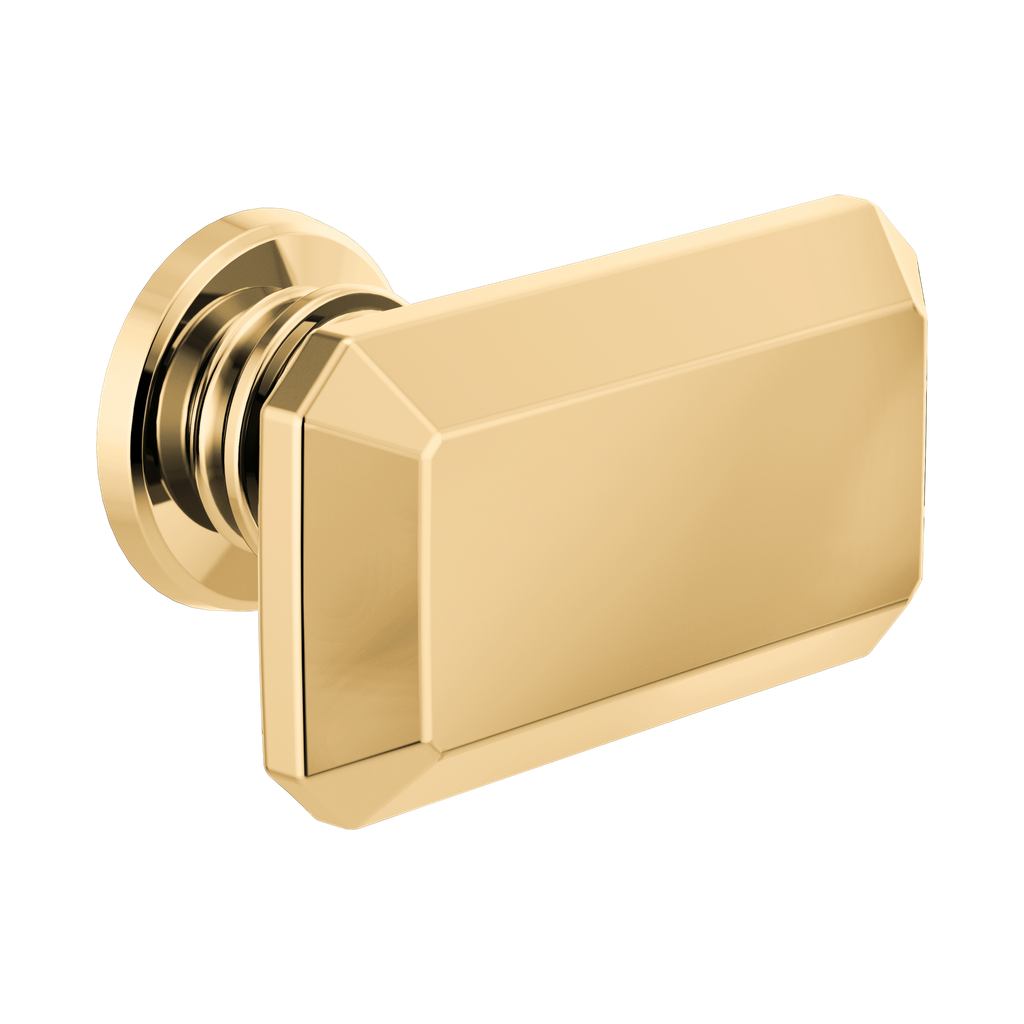 Brizo 699276-PG Invari Drawer Knob With Crystal Accent Brilliance Polished Gold