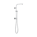 Brizo 80092-PC Essential Shower Series 18" Linear Round Shower Column Polished Chrome