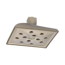 Brizo 81330-BN Virage H2Okinetic Square Raincan Showerhead Brilliance Brushed Nickel