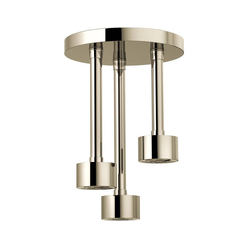 Brizo 81335-PN Ceiling Mount Pendant Raincan Showerhead Polished Nickel
