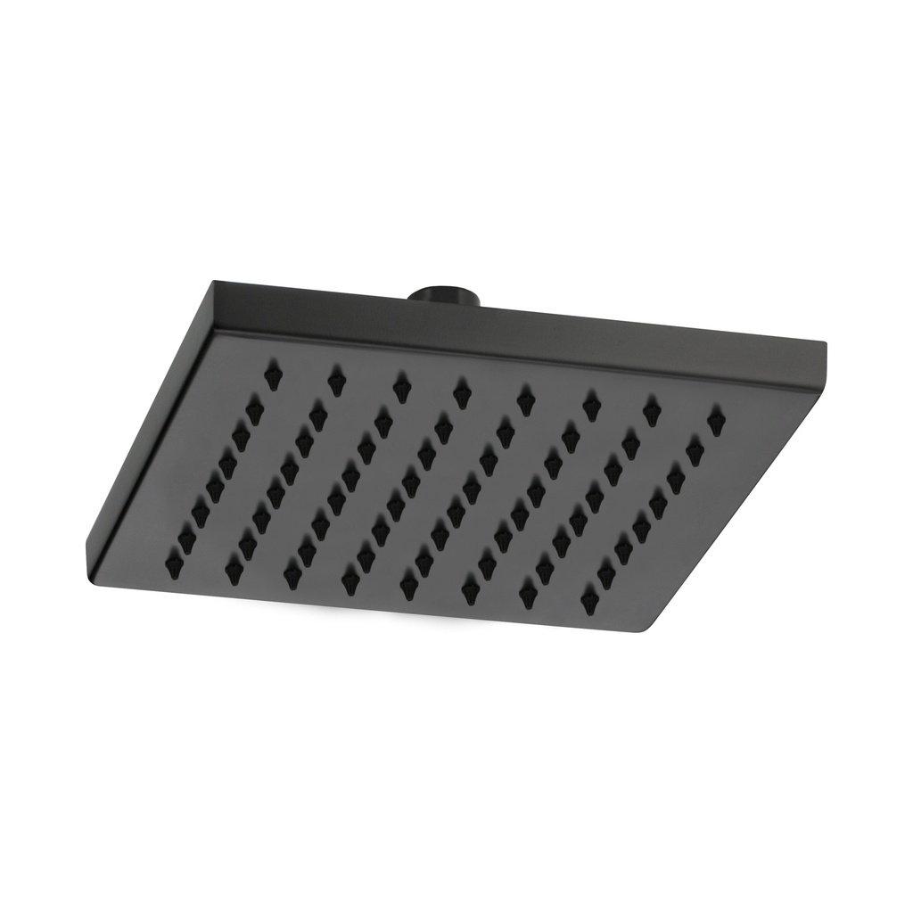 Brizo 83341-BL Essential 8" Linear Square Raincan 1.75 GPM Shower Head Matte Black