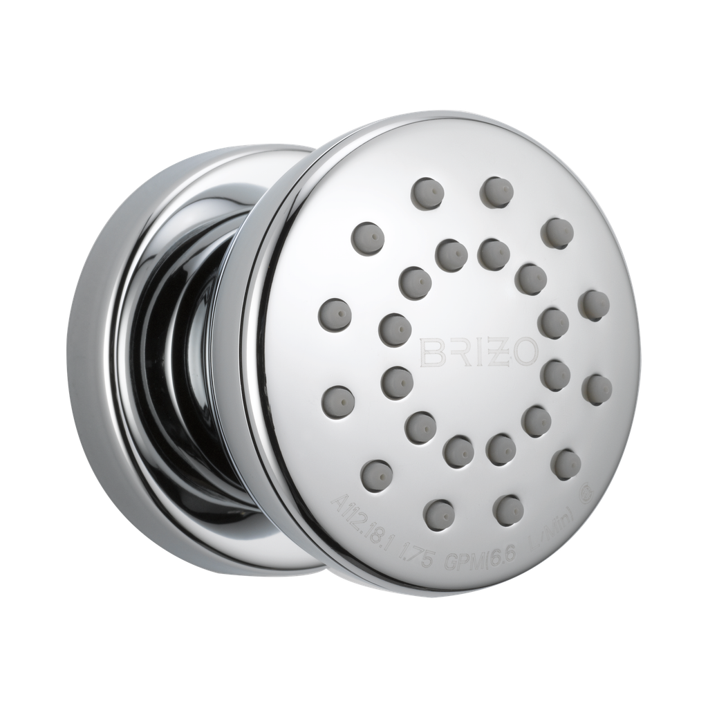 Brizo 84110-PC Essential Touch-Clean Round Body Spray Polished Chrome