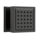 Brizo 84121-BL Essential Touch-Clean Square Body Spray Matte Black
