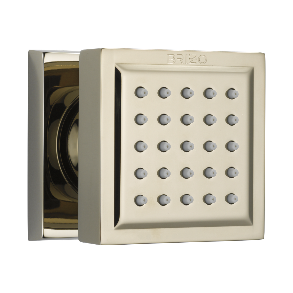 Brizo 84121-PN Essential Touch-Clean Square Body Spray Brilliance Polished Nickel