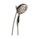 Brizo 86200-NKBL-2.5 Essential Classic Round H2Okinetic 2.5 GPM Shower Matte Black Brilliance Luxe Nickel