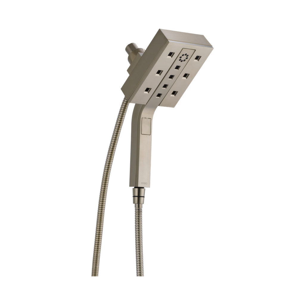 Brizo 86280-NK-2.5 Essential Linear Square H2Okinetic Shower Brilliance Luxe Nickel