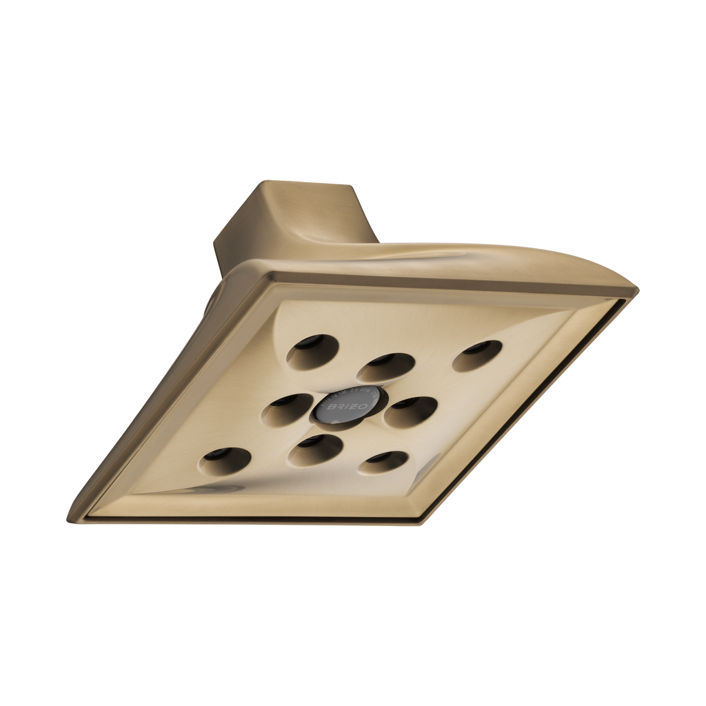 Brizo 87330-GL Virage H2OKinetic Raincan Showerhead Brilliance® Luxe Gold