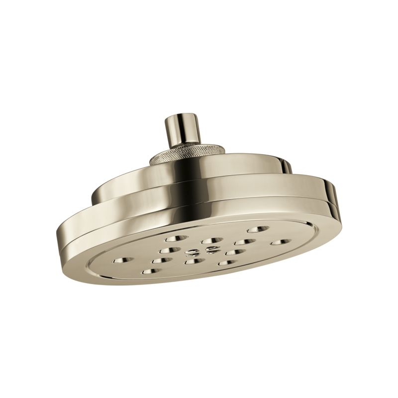 Brizo 87435-PN Litze 4 Function Showerhead With H2Okinetic Technology Polished Nickel