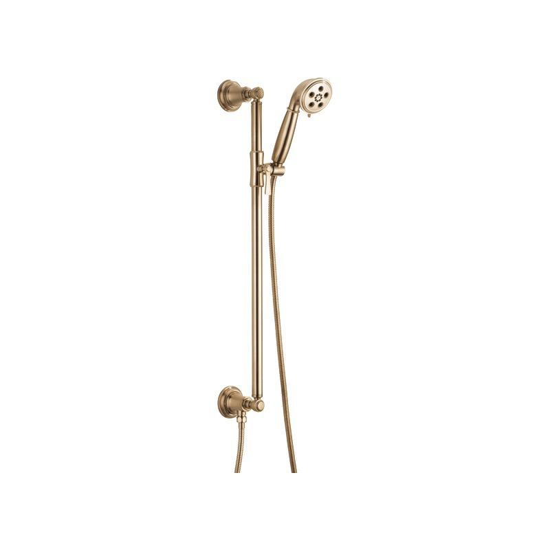 Brizo 88761-GL Rook Slide Bar With Handshower Luxe Gold