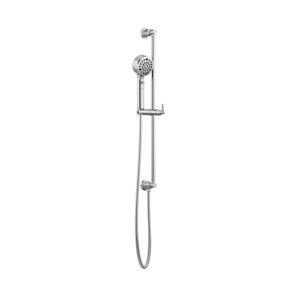 Brizo 88776-PC Invari H2Okinetic Multi-Function Slide Bar Handshower Polished Chrome