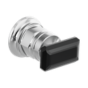 Brizo HK5876-PCBC Invari Wallmount Lavatory Crystal Lever Handle Kit Polished Chrome Black Crystal Accent