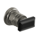Brizo HK5876-SLBC Invari Wallmount Lavatory Crystal Lever Handle Kit Luxe Steel Black Crystal Accent