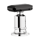 Brizo HK676-PCBC Invari Roman Tub Crystal Lever Handle Kit Polished Chrome Black Crystal Accent