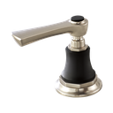 Brizo HL5360-NKBL Rook Widespread Lavatory Lever Handle Kit Matte Black Brilliance Luxe Nickel