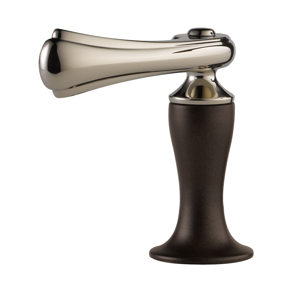 Brizo HL5385-PNCO Charlotte Lavatory and Bidet Lever Handle Kit Cocoa Bronze Brilliance Polished Nickel