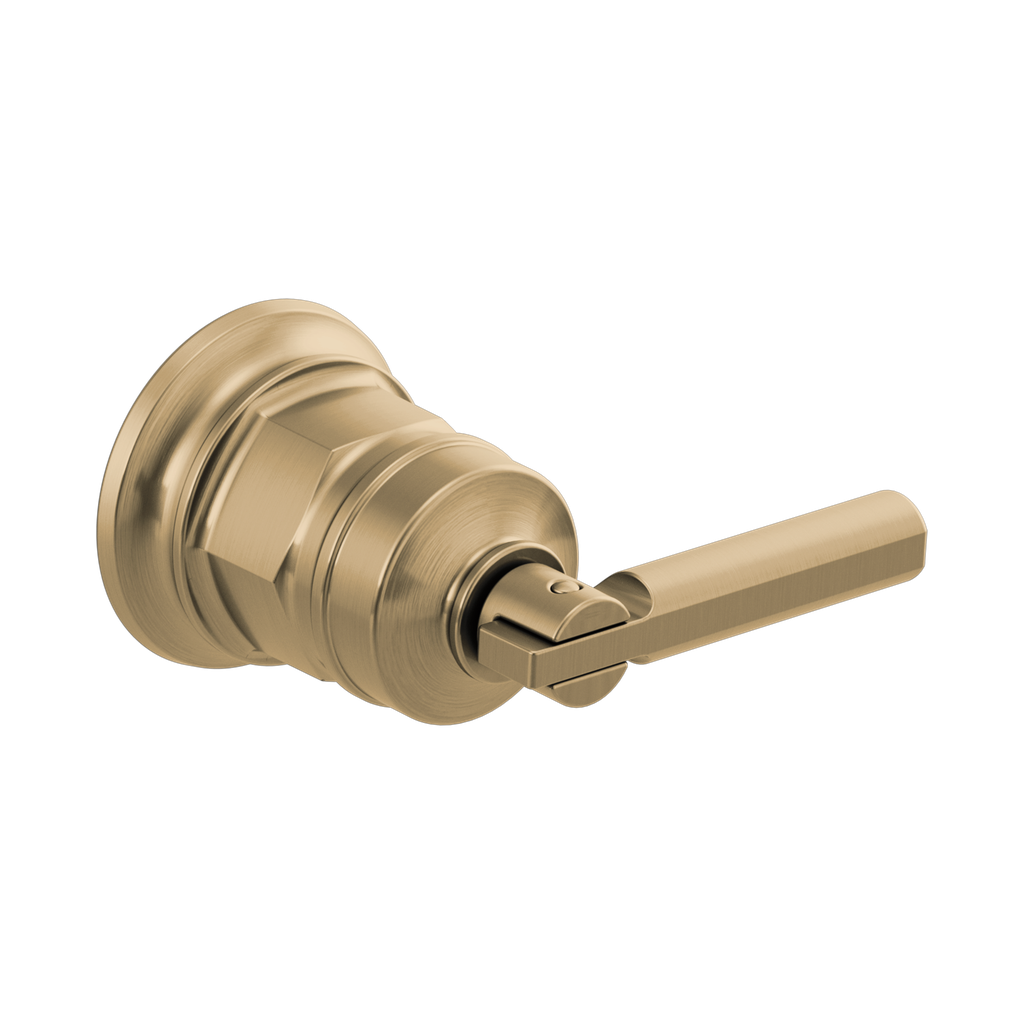 Brizo HL5876-GL Invari Wall Mount Lever Handle Kit Brilliance Luxe Gold