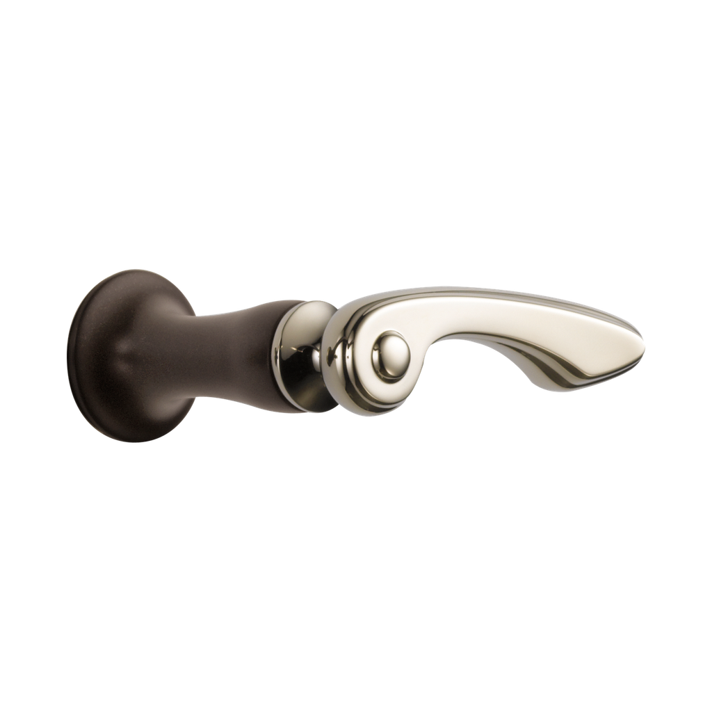 Brizo HL5885-PNCO Charlotte Wall Mount Lavatory Lever Handle Kit Cocoa Bronze Brilliance Polished Nickel