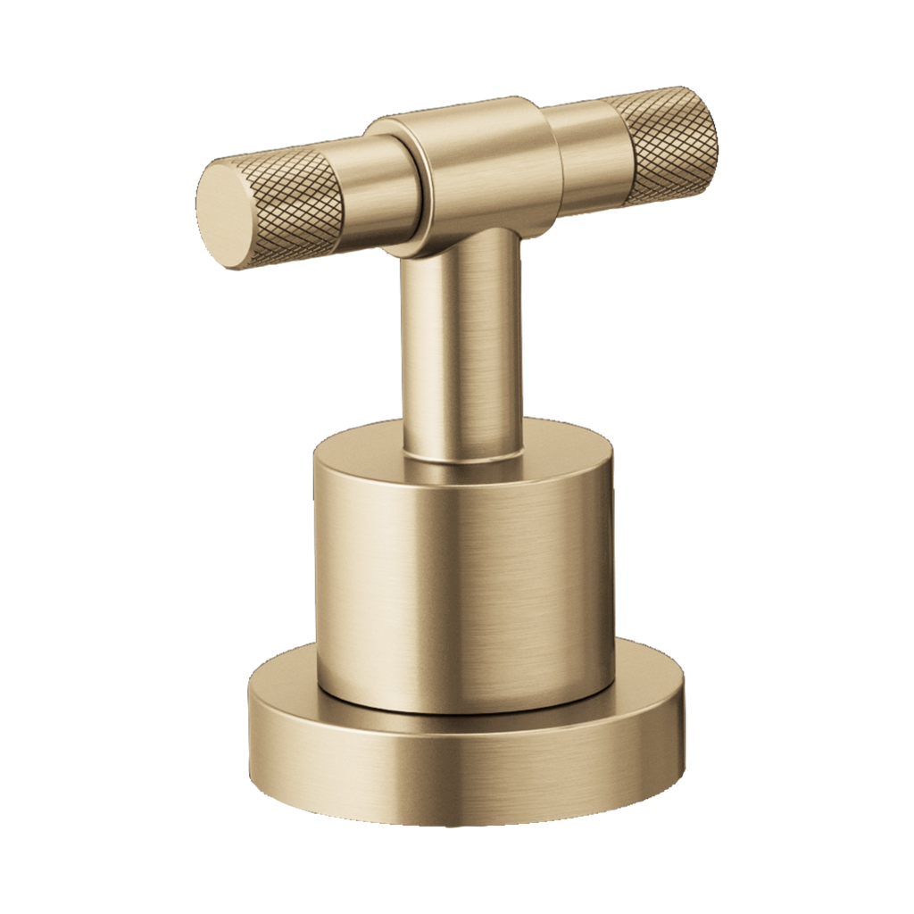 Brizo HL633-GL Litze Roman Tub T-Lever Handle Kit Brilliance Luxe Gold