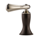 Brizo HL685-PNCO Charlotte Roman Tub Faucet Lever Handle Kit Cocoa Bronze Brilliance Polished Nickel