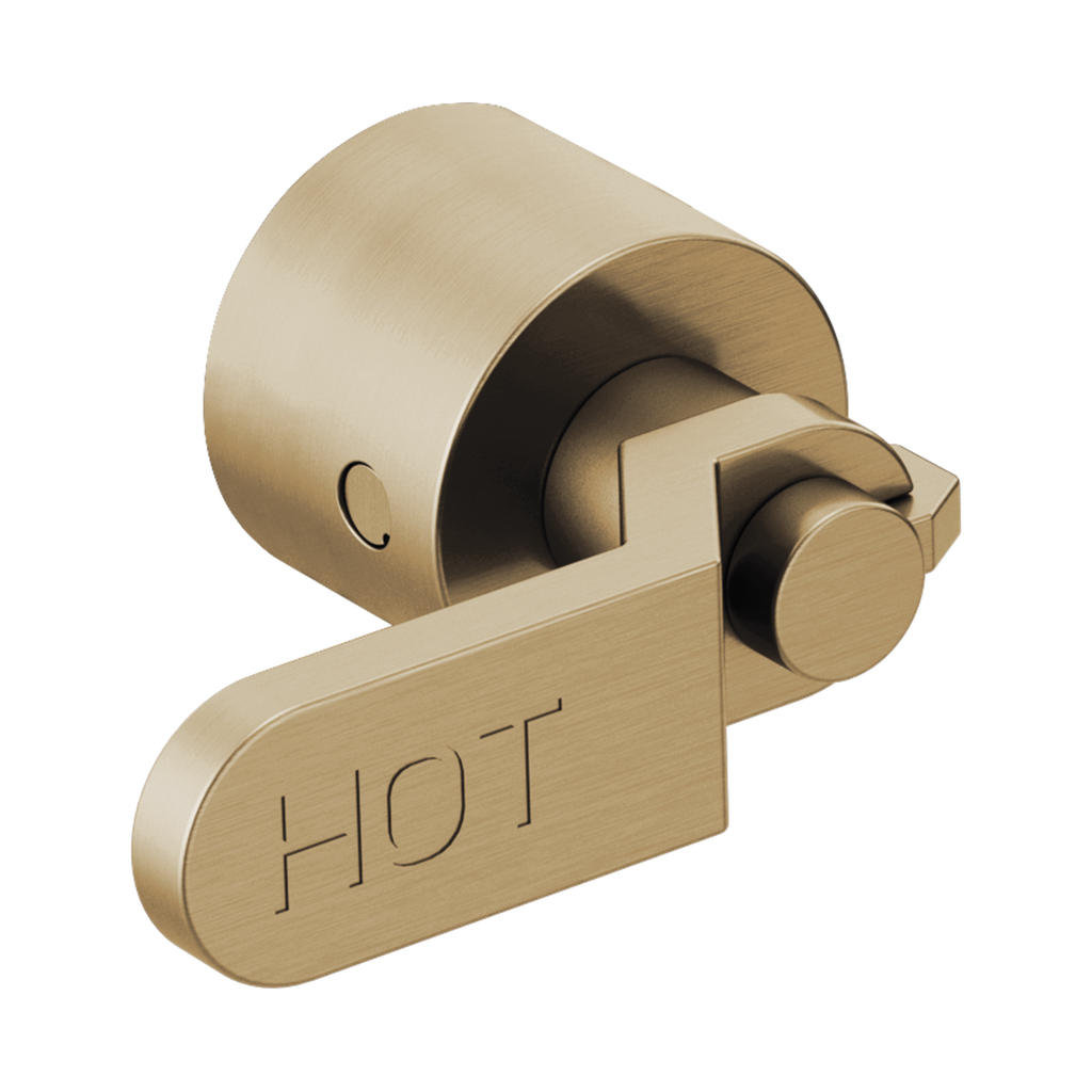 Brizo HL70434-GL Litze Wall Mount Tub Filler Lever Handle Kit Brilliance Luxe Gold