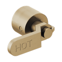 Brizo HL70434-GL Litze Wall Mount Tub Filler Lever Handle Kit Brilliance Luxe Gold