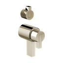 Brizo HL7532-PN Litze Thermostatic Valve With Diverter Trim Handle Kit Brilliance Polished Nickel
