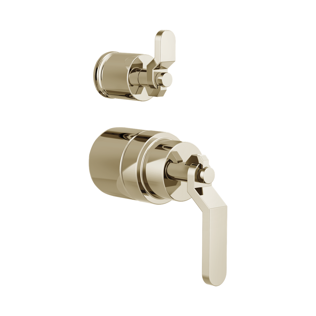 Brizo HL75P34-PN Litze Pressure Balance Valve Trim Handle Kit Brilliance Polished Nickel