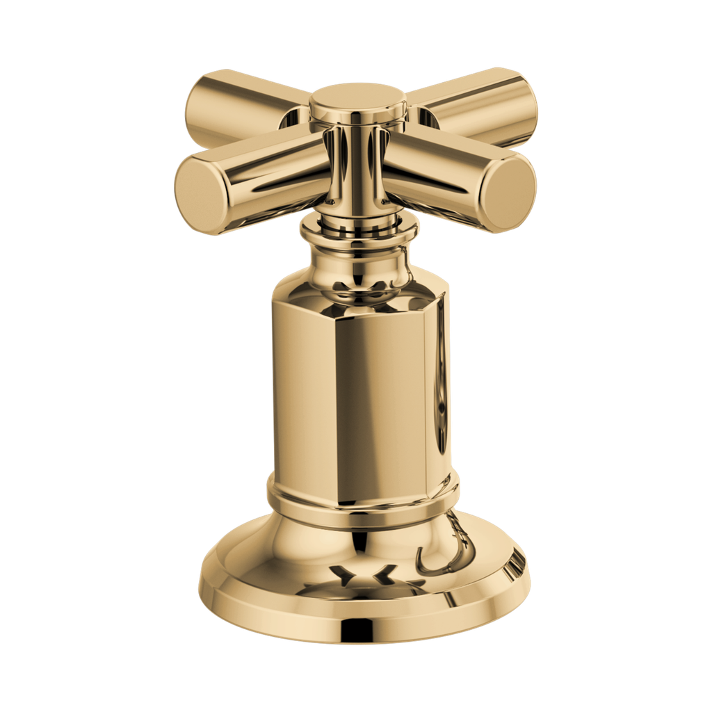 Brizo HX5376-PG Invari Widespread Lavatory Cross Handle Kit Brilliance Polished Gold