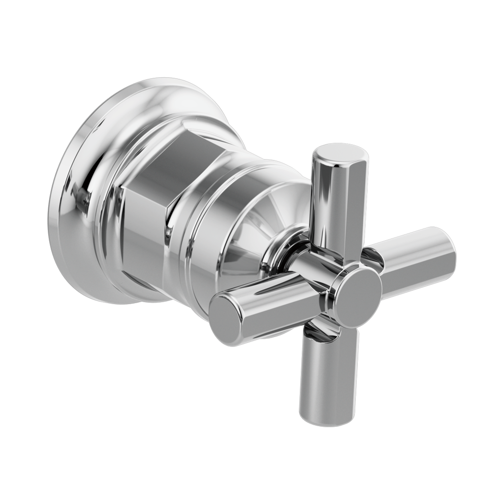 Brizo HX5876-PC Invari Wall Mount Lavatory Cross Handle Kit Polished Chrome
