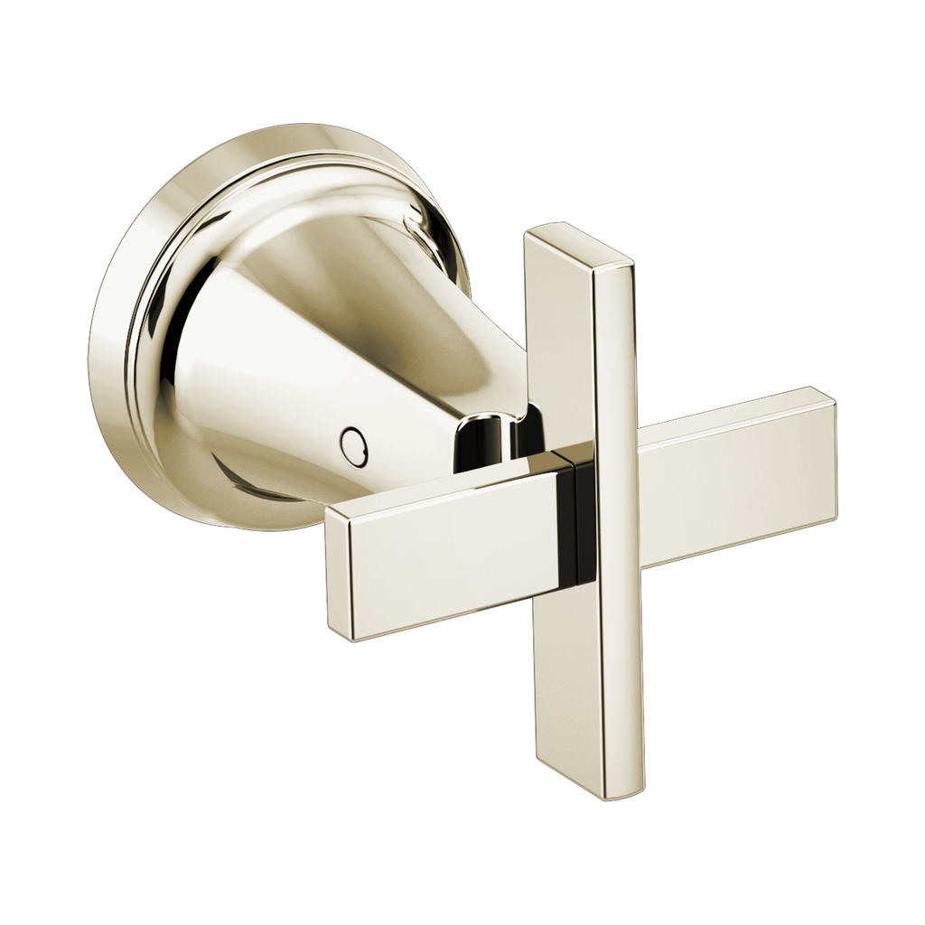 Brizo HX5898-PN Levoir Wall Mount Lavatory Cross Handle Kit Brilliance Polished Nickel