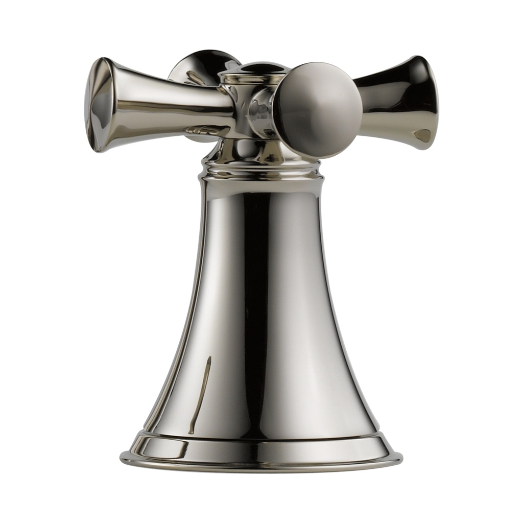 Brizo HX605-PN Baliza Roman Tub Cross Handle Kit Brilliance Polished Nickel