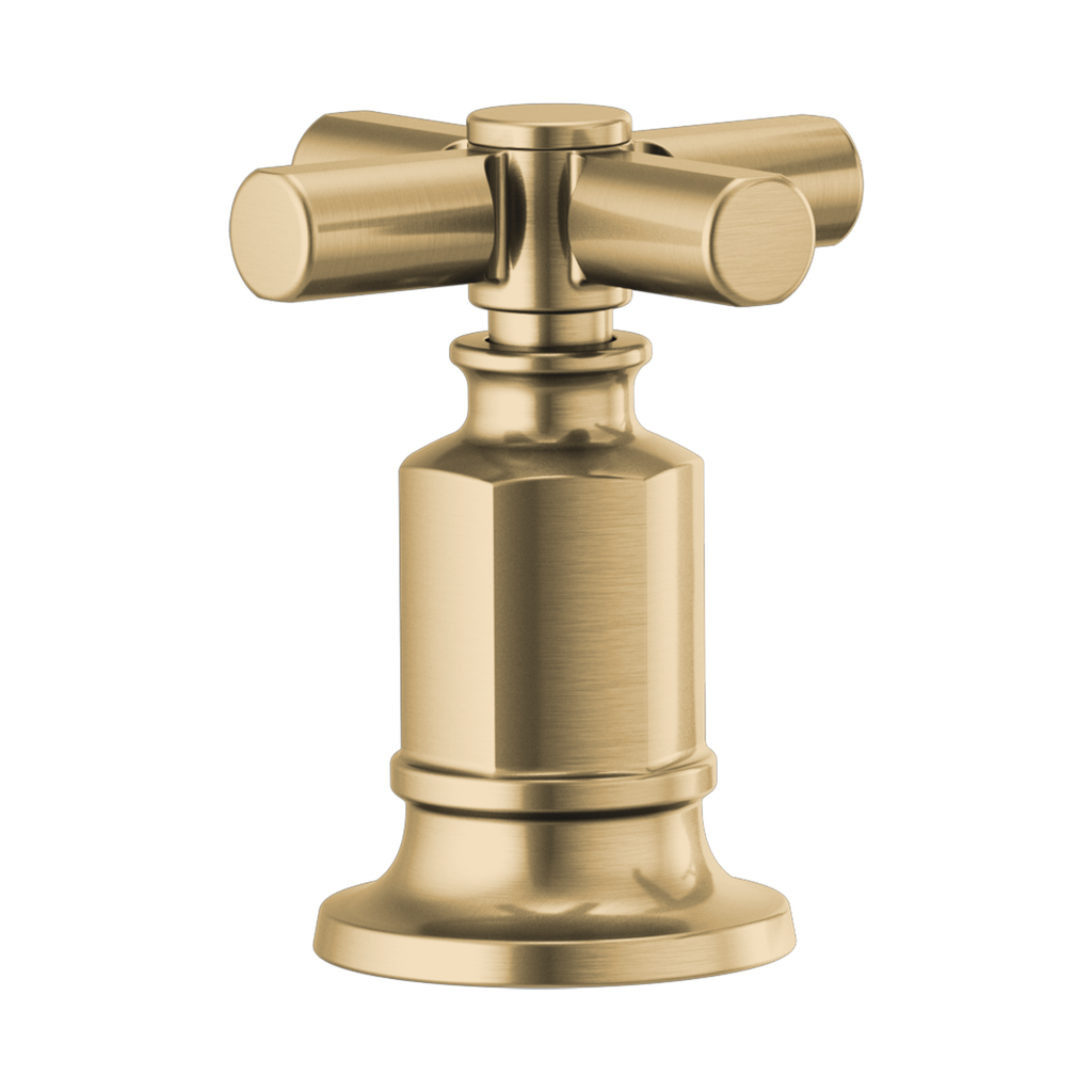 Brizo HX676-GL Invari Roman Tub Faucet Cross Handle Kit Brilliance Luxe Gold