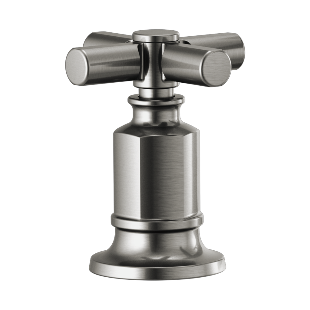 Brizo HX676-SL Invari Roman Tub Faucet Cross Handle Kit Brilliance Luxe Steel