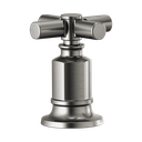 Brizo HX676-SL Invari Roman Tub Faucet Cross Handle Kit Brilliance Luxe Steel