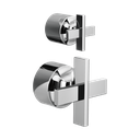 Brizo HX75P98-PC Levoir Pressure Balance Valve With Diverter Trim Handle Kit Polished Chrome
