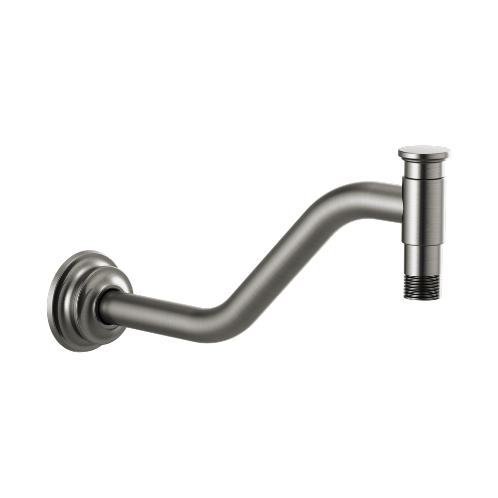 Brizo RP100325SL Invari Shower Arm And Flange Brilliance Luxe Steel