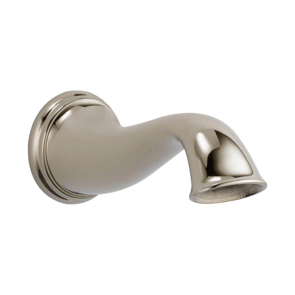 Brizo RP37762PN Traditional Non-Diverter Tub Spout Brilliance Polished Nickel