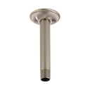 Brizo RP48985NK Essential 6" Ceiling Mount Shower Arm And Round Flange Brilliance Luxe Nickel