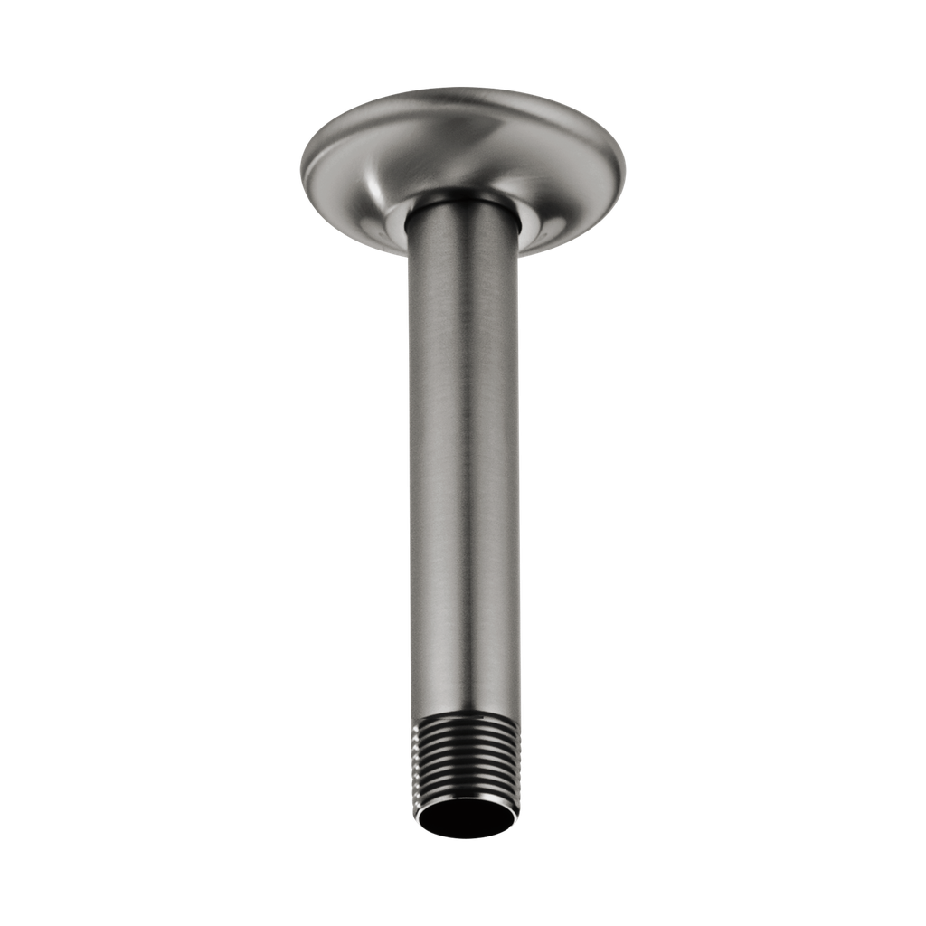 Brizo RP48985SL Essential 6" Ceiling Mount Shower Arm And Round Flange Brilliance Luxe Steel