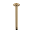 Brizo RP48986GL Essential 10" Ceiling Mount Shower Arm And Round Flange Brilliance Luxe Gold