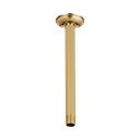 Brizo RP48986PG Essential 10" Ceiling Mount Shower Arm And Round Flange Brilliance Polished Gold