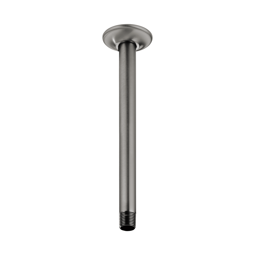 Brizo RP48986SL Essential 10" Ceiling Mount Shower Arm And Round Flange Brilliance Luxe Steel